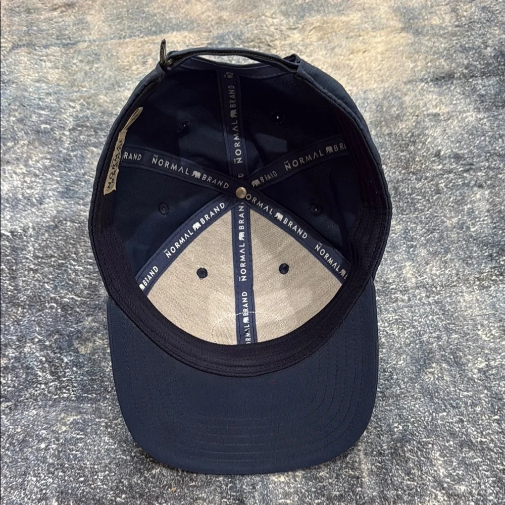 The Normal Brand Circle Patch Performance Cap in Navy 🧢 EUC - Picture 4 of 5